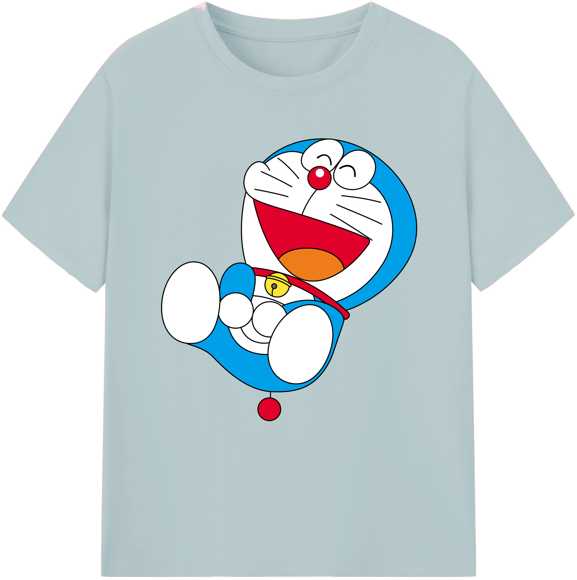 （画像用） ドラえもん Doraemon 綿100％半袖Tシャツ（フロントプリント）